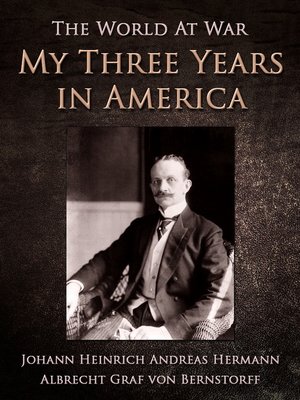 cover image of My Three Years in America